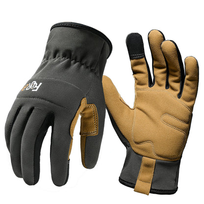 Work Gloves Touchscreen Anti-Slip Utility Gloves for Men and Women