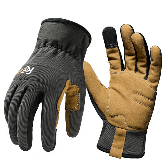 Work Gloves Touchscreen Anti-Slip Utility Gloves for Men and Women