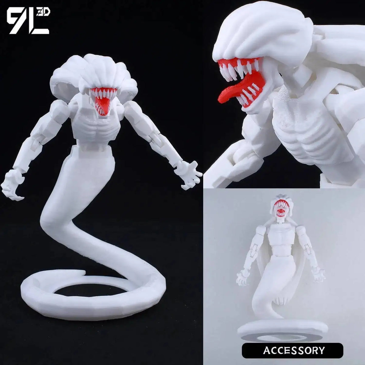 Poseable Action Figure 14cm 3D Printed Collectible Model