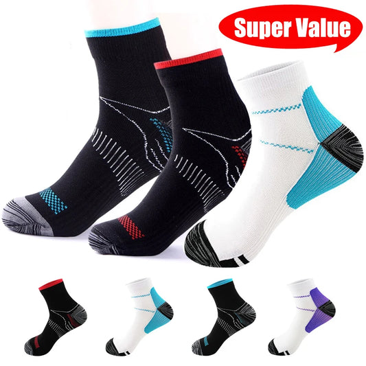 Plantar Fasciitis Socks with Arch Support for Men & Women