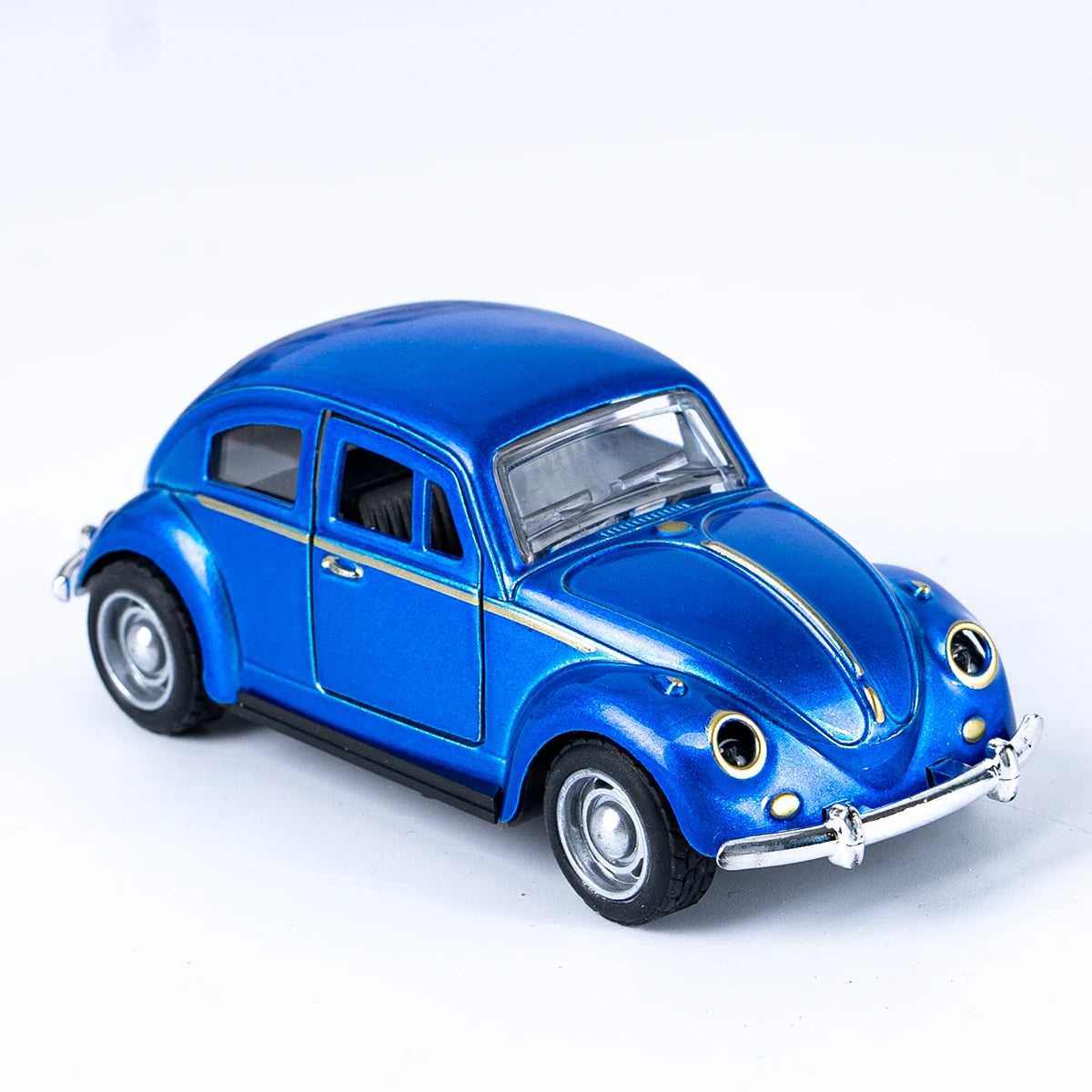 Diecast Toy Car 1:36 Scale Retro Beetle Model Vehicle