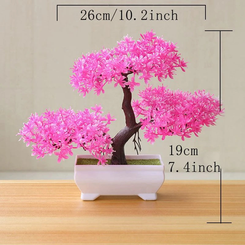 Artificial Bonsai Plant – Decorative Fake Tree for Home & Office