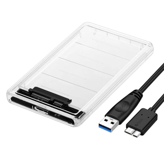 2.5 Inch HDD Enclosure USB 3.0 SATA SSD Hard Drive Case