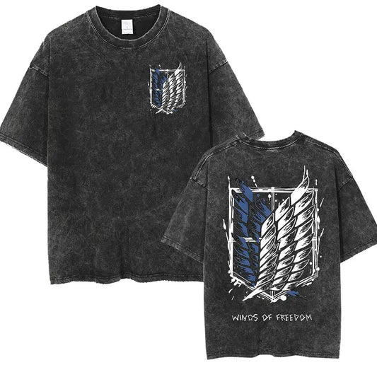 Men's Graphic T-Shirts Cotton Printed Short Sleeve Casual