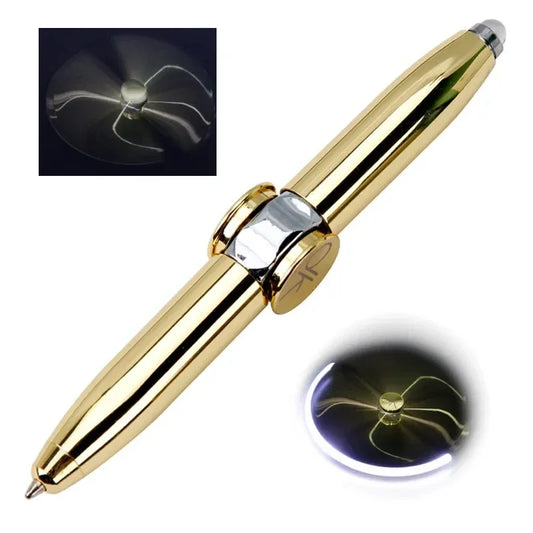 Gyro Pen LED Fidget Spinner Writing Pen with Light