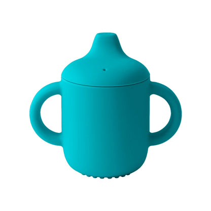 Silicone Baby Cup with Handles for Learning to Drink