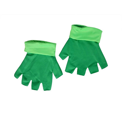 Adult Trainer Cosplay Costume Blue Jacket Cap Gloves
