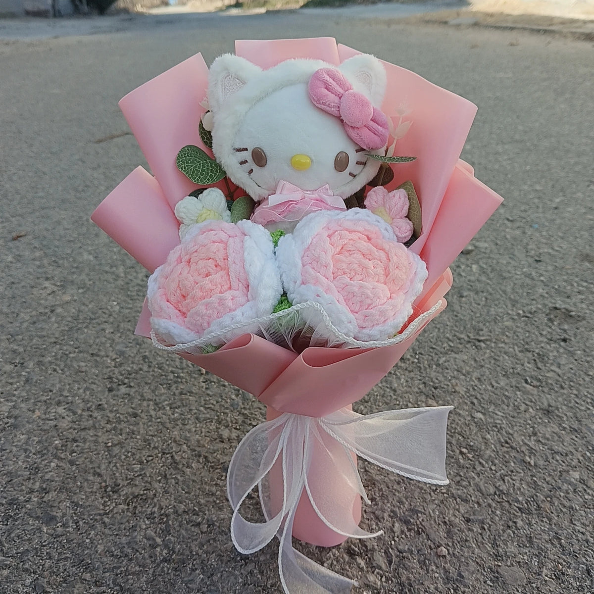 Plush Flower Bouquet with Soft Plush