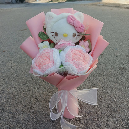 Plush Flower Bouquet with Soft Plush