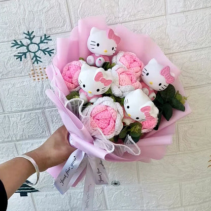 Plush Flower Bouquet with Soft Plush