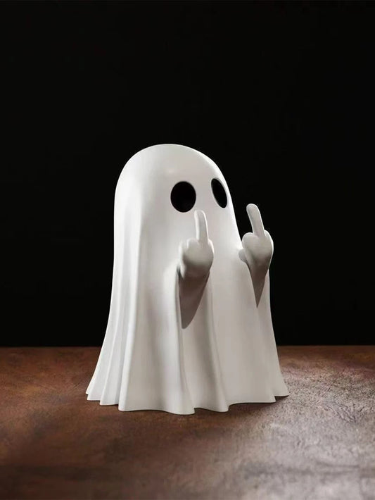 Halloween Ghost Statue 7.5cm Mini Spooky Table Decoration