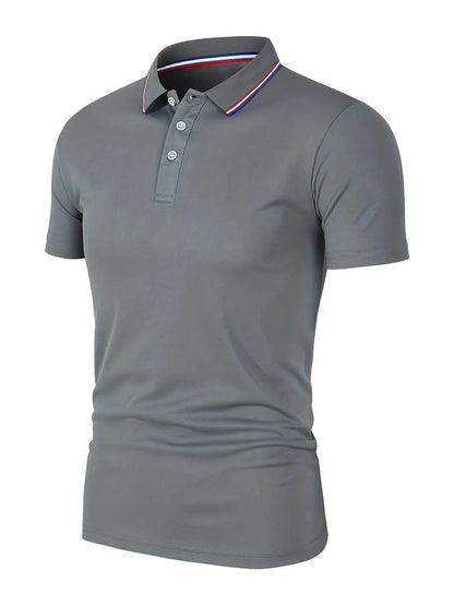 Men’s Polo Shirt – Breathable Short Sleeve Casual Top