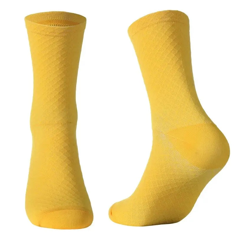 Cycling Socks Breathable Knee High Road Bike Sports Socks
