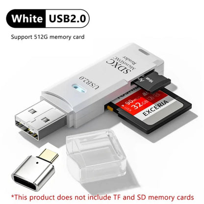 USB 3.0 Card Reader for SD and Micro SD TF Memory Cards