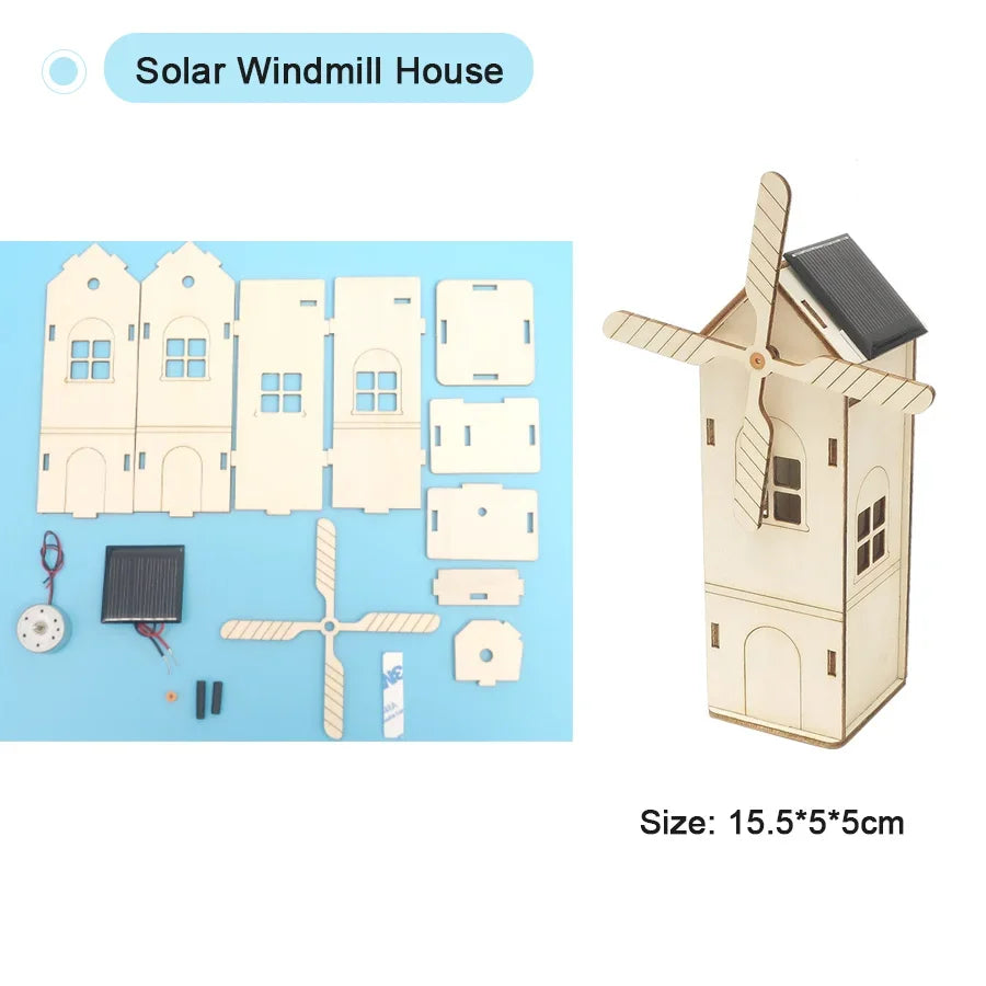 DIY STEM Science Kit Wooden Dinosaur Model for Teens