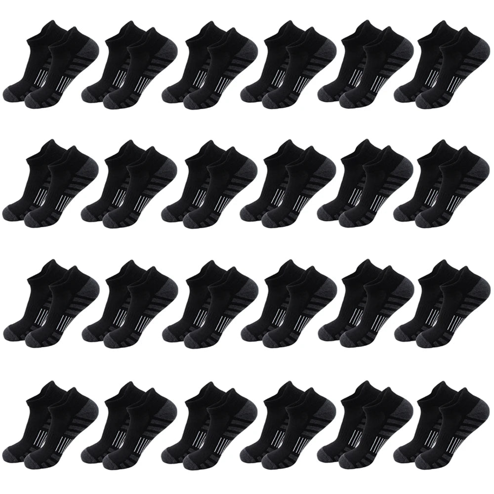 Athletic Ankle Socks – Cushioned Breathable Running Sports Socks