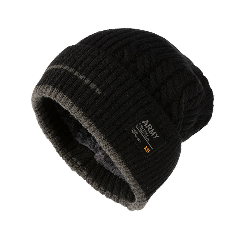Winter Beanie Knit Hat for Men and Women Casual Outdoor Cap