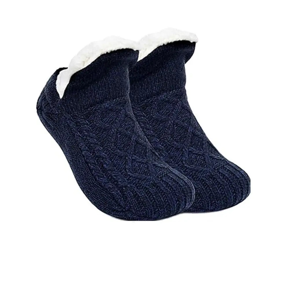 Non-Slip Socks – Warm Fleece Winter Floor Socks