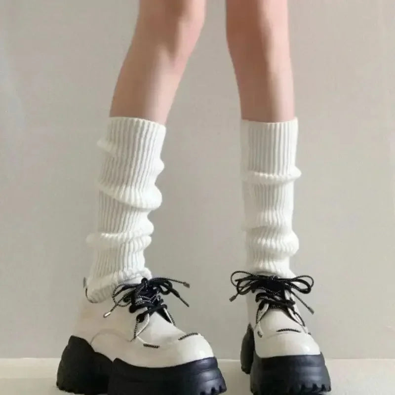 Women's Leg Warmers – Knitted Winter Socks 42/52/72cm