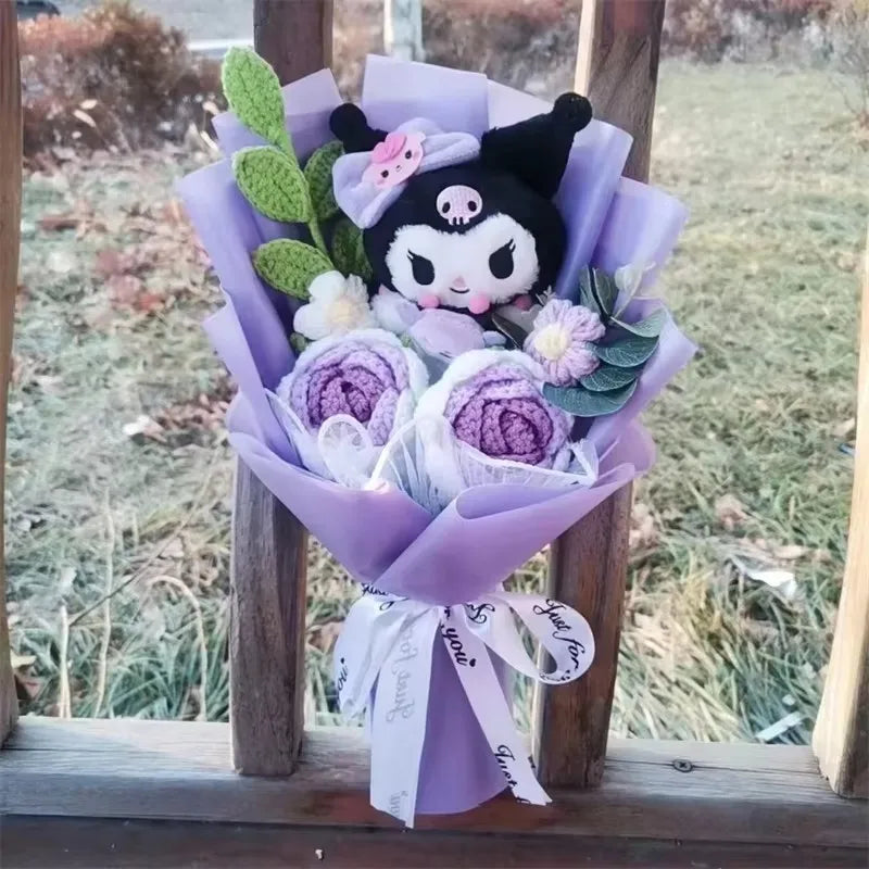 Plush Flower Bouquet with Soft Plush
