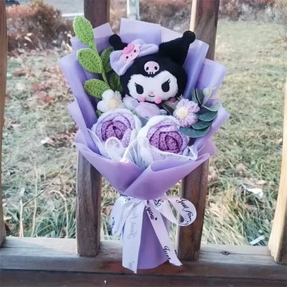 Plush Flower Bouquet with Soft Plush