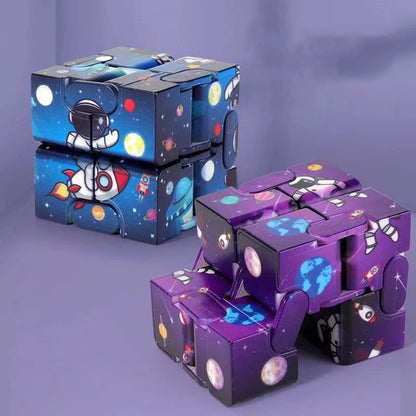 Infinity Cube Fidget Toy, Folding Puzzle Cube for Kids & Adults