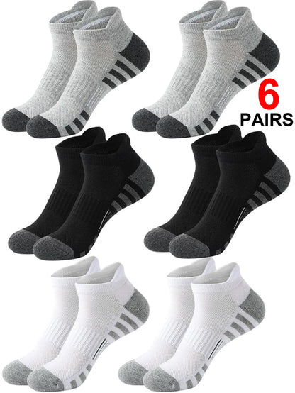 Athletic Ankle Socks – Cushioned Breathable Running Sports Socks