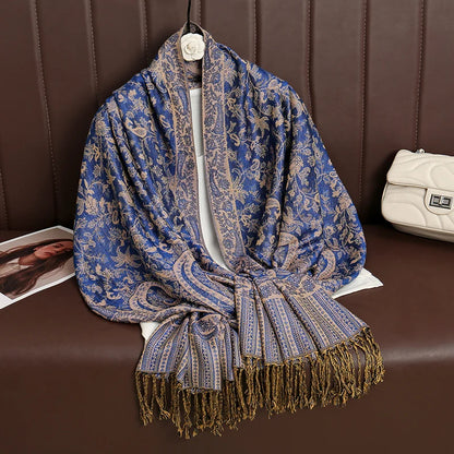 Women's Winter Scarf, Soft Pashmina Shawl Wrap