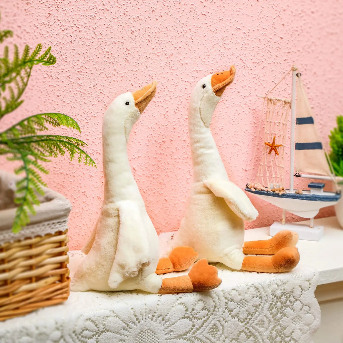 Goose Stuffed Animal Soft Plush Toy for Kids and Gifts