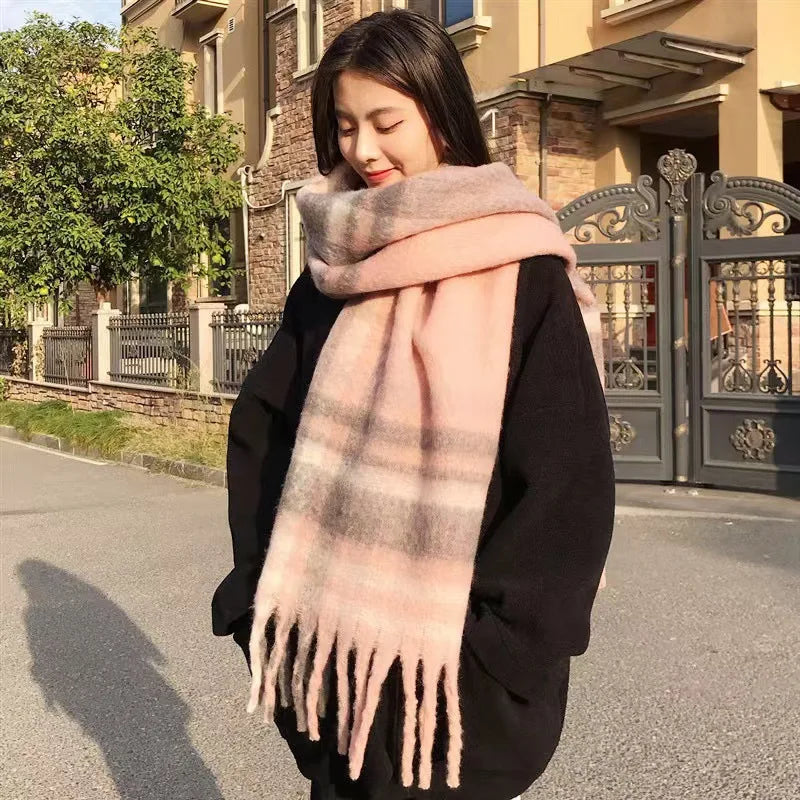 Women's Winter Scarf – Thick Warm Ring Shawl Wrap