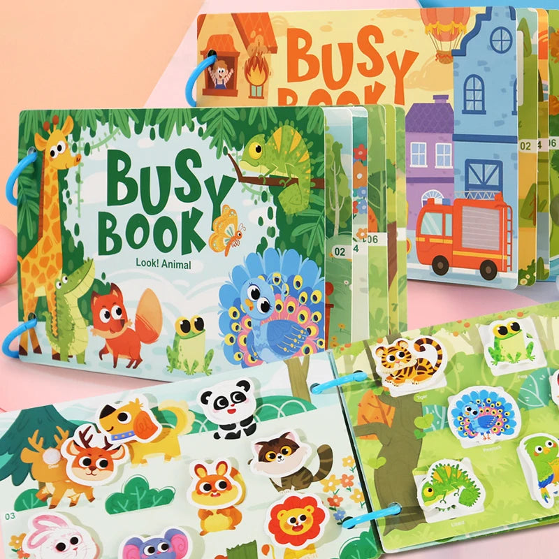 Busy Book for Kids – Interactive Learning Activity Book