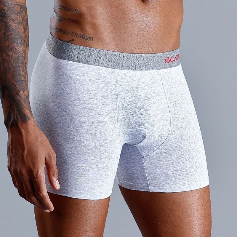 Men's Cotton Boxer Shorts Stretch Underwear Printed Design
