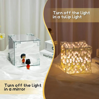 DIY Tulip Night Light Kit Handmade Flower Room Decor