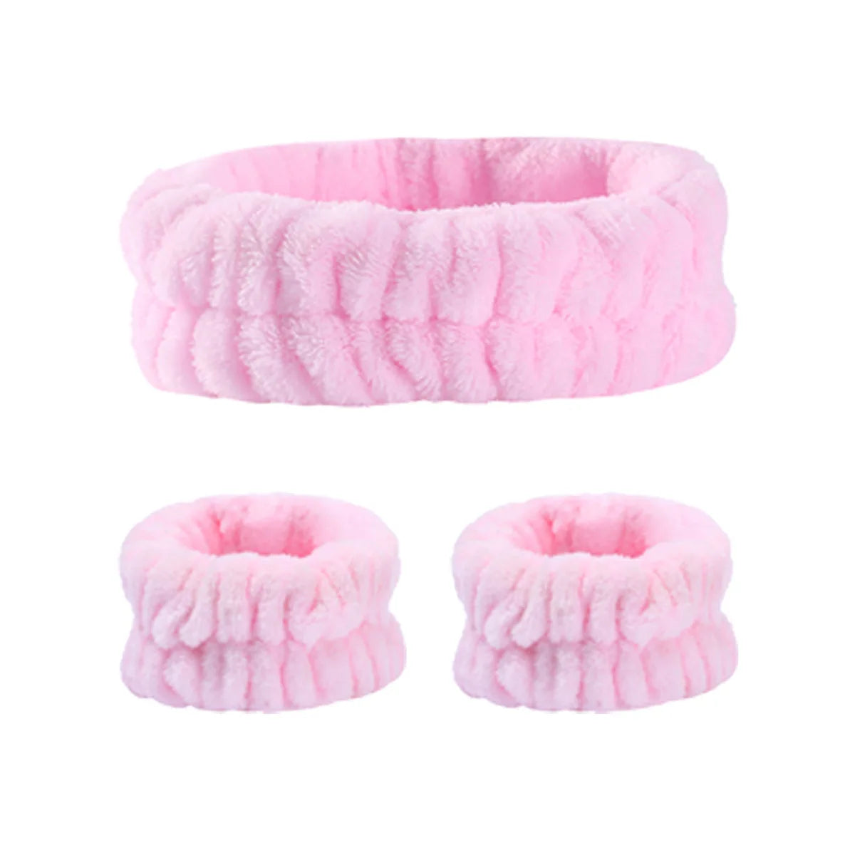 Face Wash Wristbands 2-Piece Set Water Absorbent Sweatbands