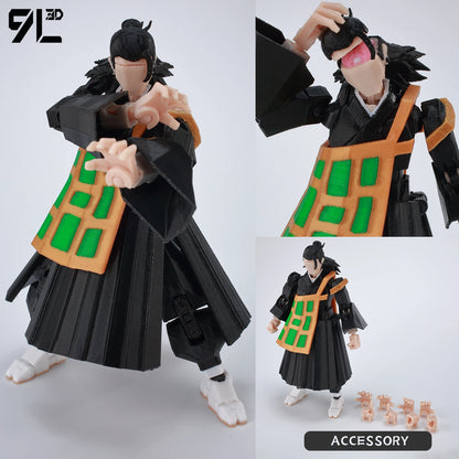 Poseable Action Figure 14cm 3D Printed Collectible Model