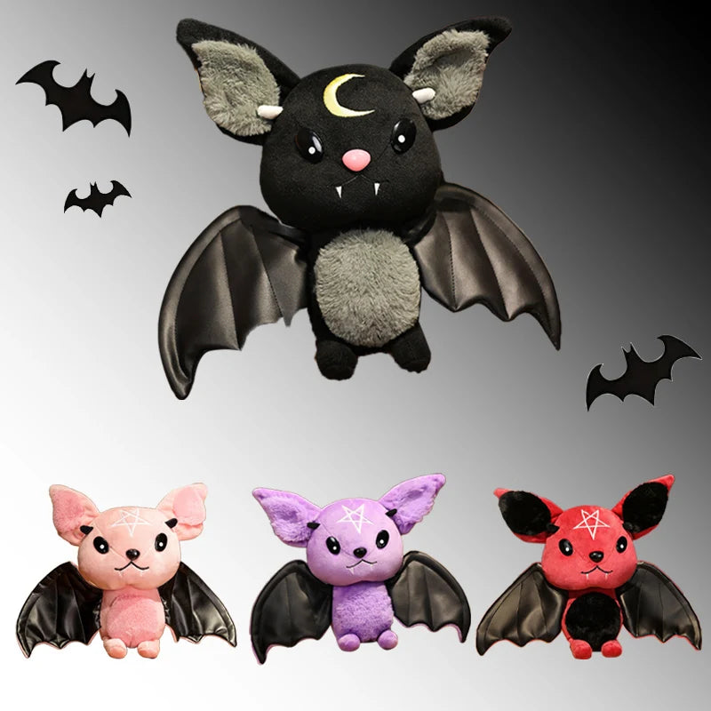 Bat Plush Toy 30cm Soft Halloween Bat Stuffed Animal
