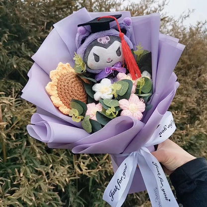 Plush Flower Bouquet with Soft Plush