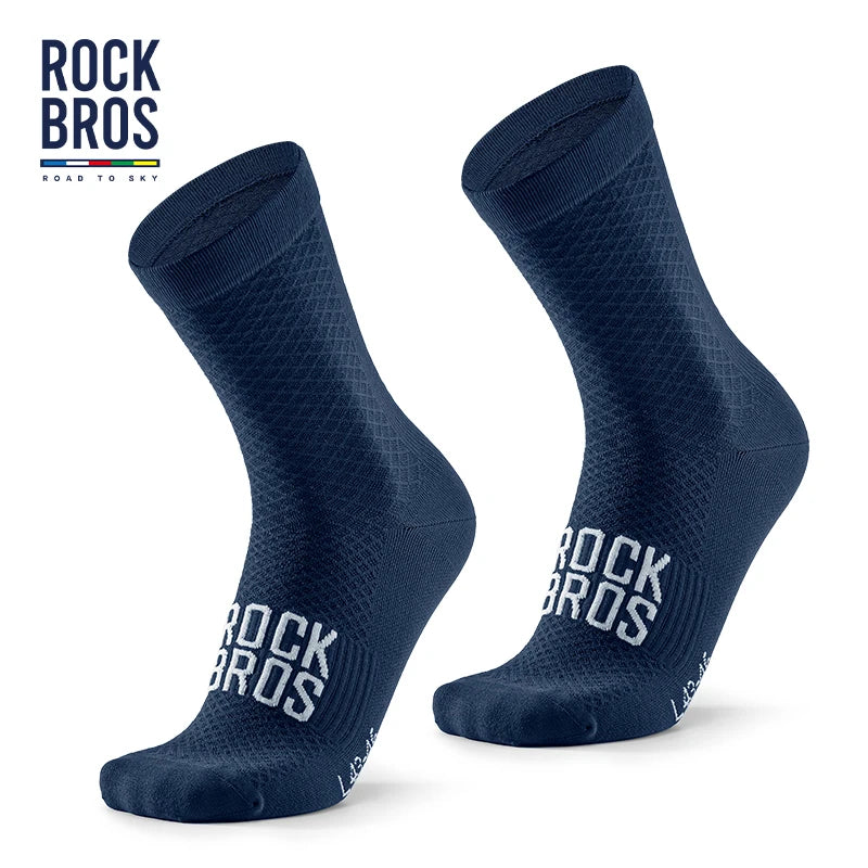 Men's Cycling Socks Knee-High Breathable Stretch Sports Socks