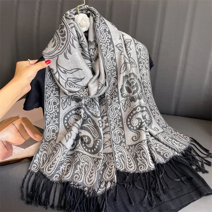 Women's Winter Scarf, Soft Pashmina Shawl Wrap