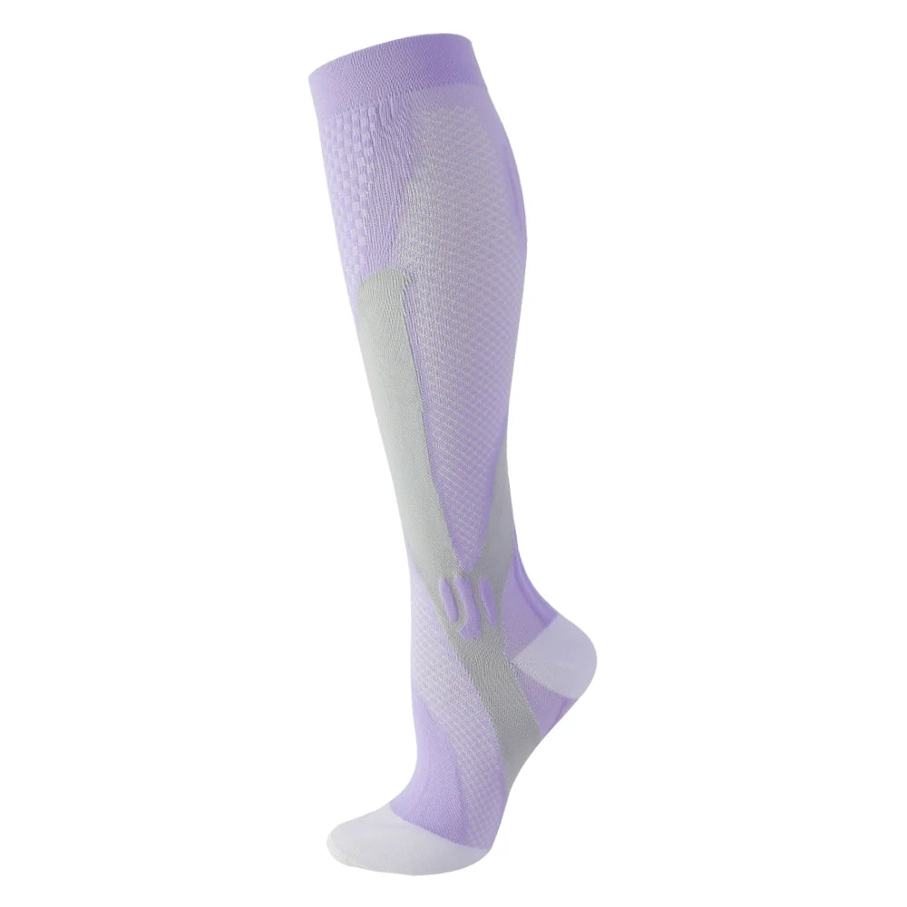 Compression Socks, Men's Athletic Crew Socks for Sports