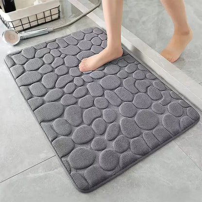 Non Slip Bath Mat – Absorbent Quick Dry Bathroom Floor Mat