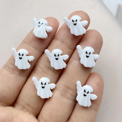 Halloween Nail Art Charms, 20Pcs 3D Resin Nail Decorations