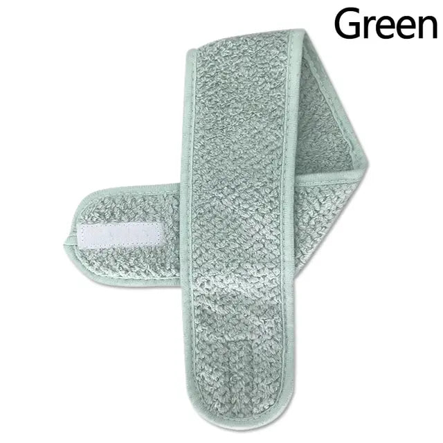 Adjustable Hairband Non-Slip Spa Headband for Makeup & Shower