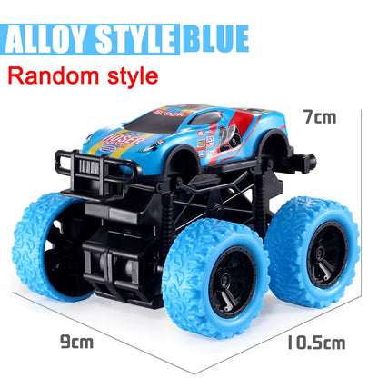 Pull Back Toy Car for Kids – 360° Stunt Off-Road Vehicle