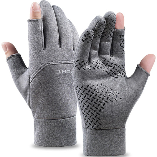 Winter Fishing Gloves – Warm Anti-Slip Touchscreen Sports Gloves