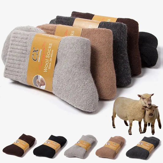 Thick Winter Socks for Men & Women Warm Thermal Plush
