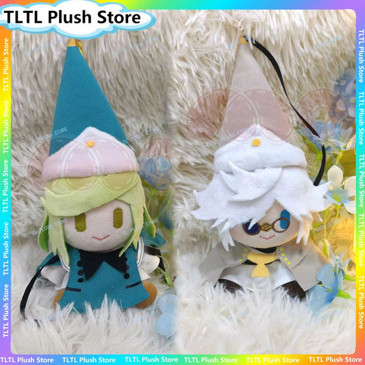 Anime Plush Keychain Sitting Doll Soft Stuffed Pendant for Collectors