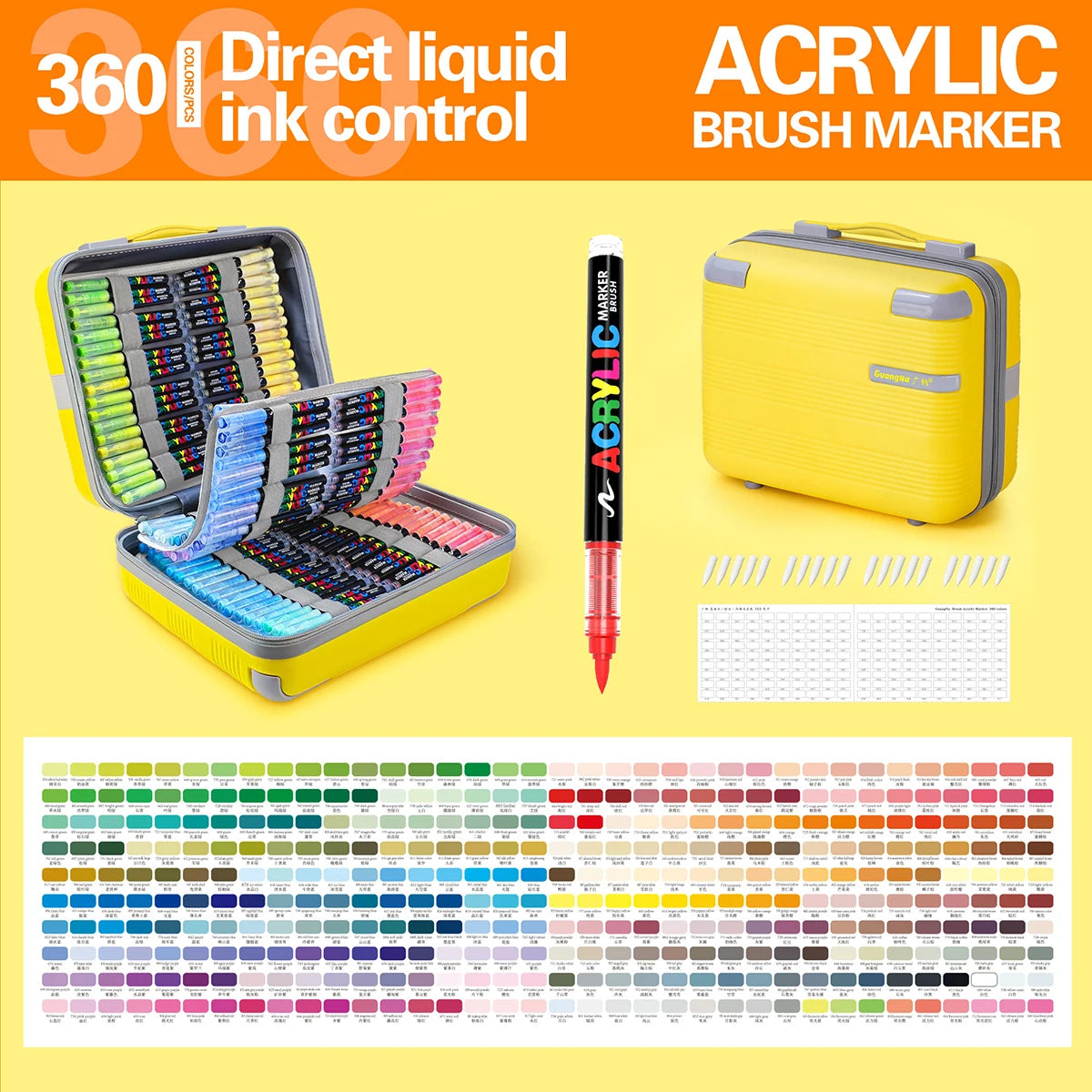 Acrylic Paint Markers Set – 12 to 240 Colors for Art & DIY