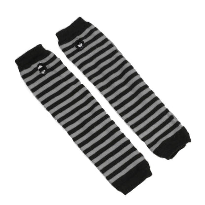Fingerless Arm Warmers, Long Knitted Winter Gloves for Men & Women