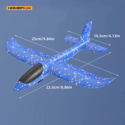 Foam Glider Plane Toy for Kids Outdoor Flying No Battery